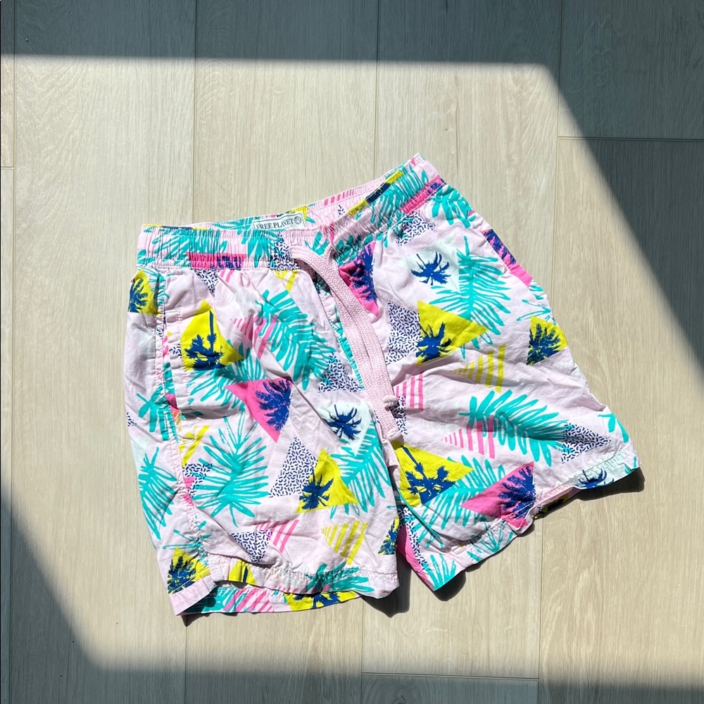 Free Planet Multicolor Tropical Women's Shorts